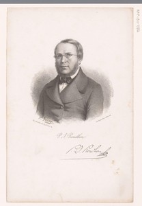 Portret van Pierre-Joseph Proudhon