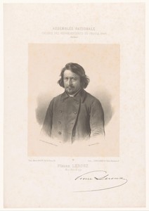 Portret van Pierre Leroux