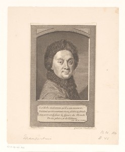 Portret van Pierre-Louis de Maupertuis