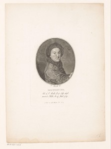 Portret van Pierre Louis Maupertuis