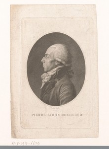 Portret van Pierre-Louis Roederer