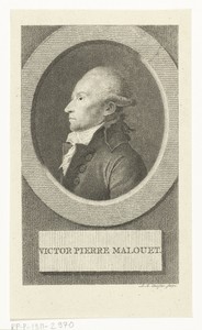 Portret van Pierre Victor baron van Malouet