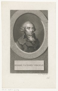Portret van Pierre Victurnien Vergniaud