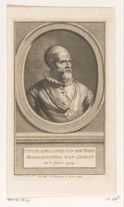 Portret van Pieter Adriaansz. van der Werf