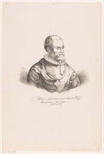 Portret van Pieter Adriaansz. van der Werff