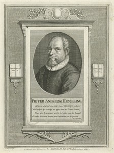 Portret van Pieter Andriesz Hesseling