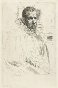 Portret van Pieter Brueghel de Jonge