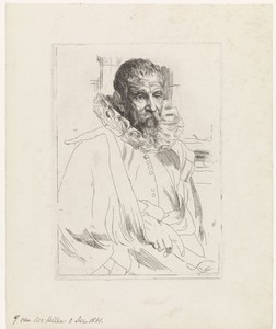 Portret van Pieter Brueghel de Jonge