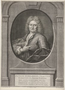 Portret van Pieter Burman