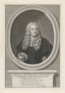 Portret van Pieter Burman
