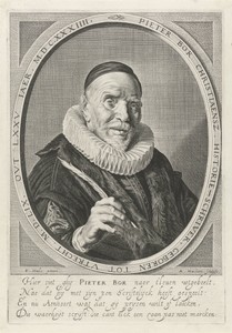 Portret van Pieter Christiansz. Bor