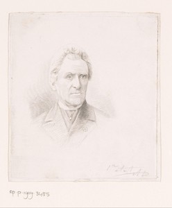 Portret van Pieter de Decker