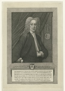 Portret van Pieter de la Rue