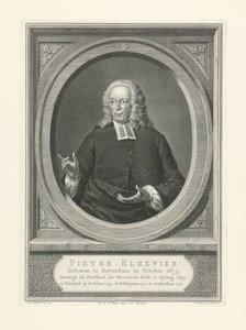 Portret van Pieter Elzevier