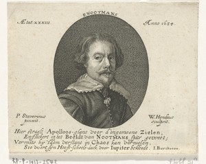 Portret van Pieter Nootmans
