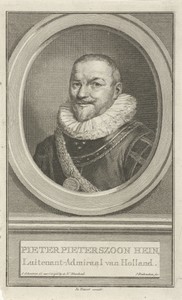 Portret van Pieter Pietersz. Heyn