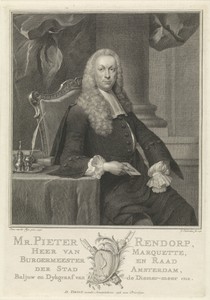 Portret van Pieter Rendorp