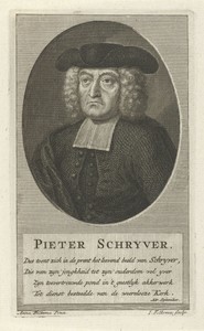 Portret van Pieter Schrijver