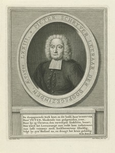 Portret van Pieter Schrijver