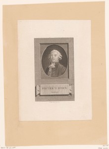 Portret van Pieter 't Hoen
