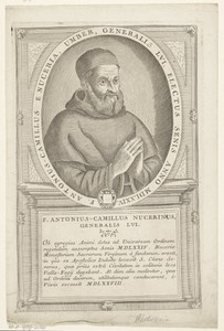 Portret van Pietro Antonio Camilli, 56ste Minister Generaal van de franciscaner orde