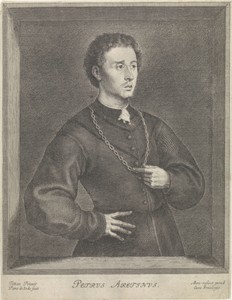 Portret van Pietro Aretino