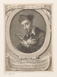 Portret van Pietro Bini op 43-jarige leeftijd