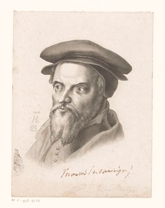 Portret van Pietro Martire Vermigli