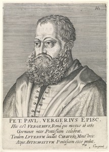 Portret van Pietro Paolo Vergerio