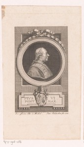 Portret van Pius VI