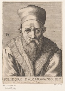 Portret van Polidoro da Caravaggio