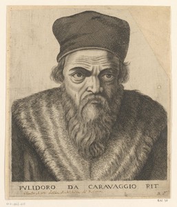 Portret van Polidoro da Caravaggio