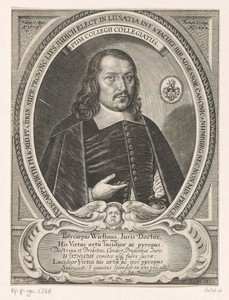 Portret van Polycarp Wirth
