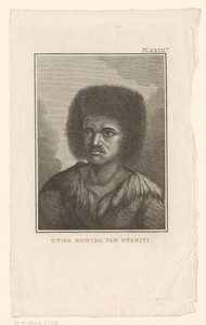Portret van Pomare, koning van Tahiti