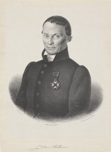 Portret van predikant Cornelis Johannes van Heusden