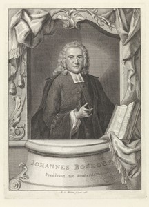 Portret van predikant Johannes Boskoop