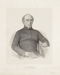Portret van priester A.C. Quant