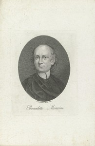 Portret van priester en dichter Benedetto Menzini