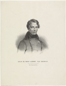 Portret van Prins Albert van Pruisen