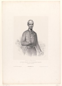 Portret van prins Alfred I zu Windisch-Graetz
