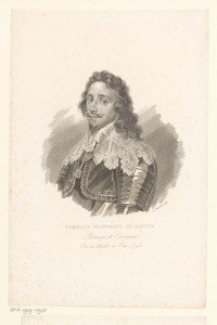 Portret van prins Tommaso Francesco di Savoia