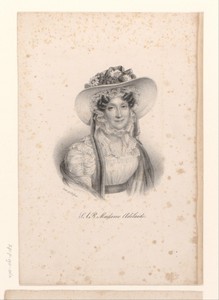 Portret van prinses Adélaïde d'Orléans