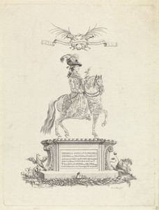 Portret van Prinses Frederica Sophia Wilhelmina te paard