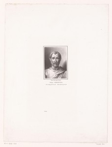 Portret van Publius Terentius Afer