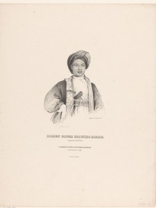 Portret van Raden Pacha Prauriro Dirdjo