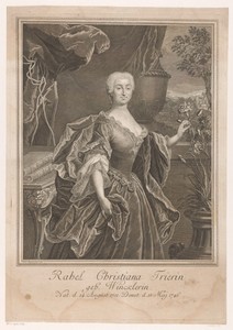 Portret van Rahel Christiana Trier