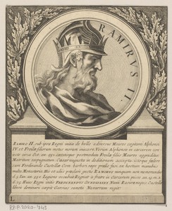 Portret van Ramiro II, koning van León