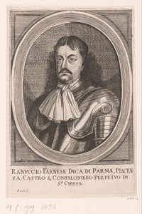 Portret van Ranuccio Farnese II, hertog van Parma en Piacenza