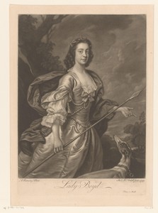 Portret van Rebecca Lockhart als Diana