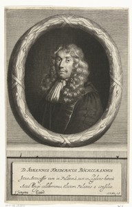 Portret van rechtsgeleerde Johannes Frederik Bockelman